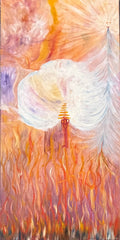 Breath of Ascension — prophetic painting by Cheri B