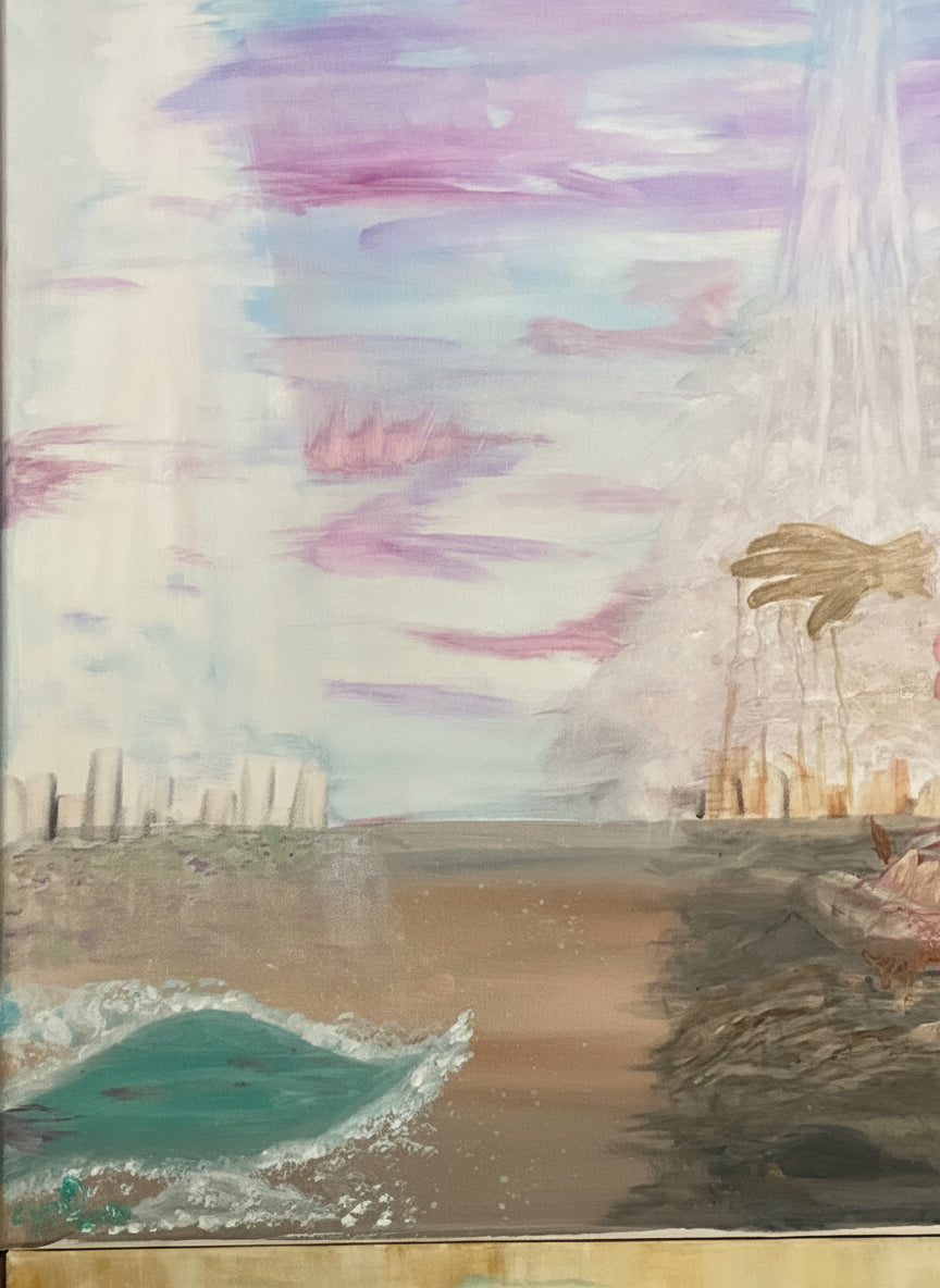 Judgment at Jezreel — prophetic painting by Cheri B