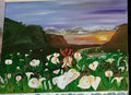 He's the Lily in my Valley — prophetic painting by Cheri B